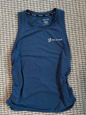 Peloton Navy Blue Women's Athletic Tank Top